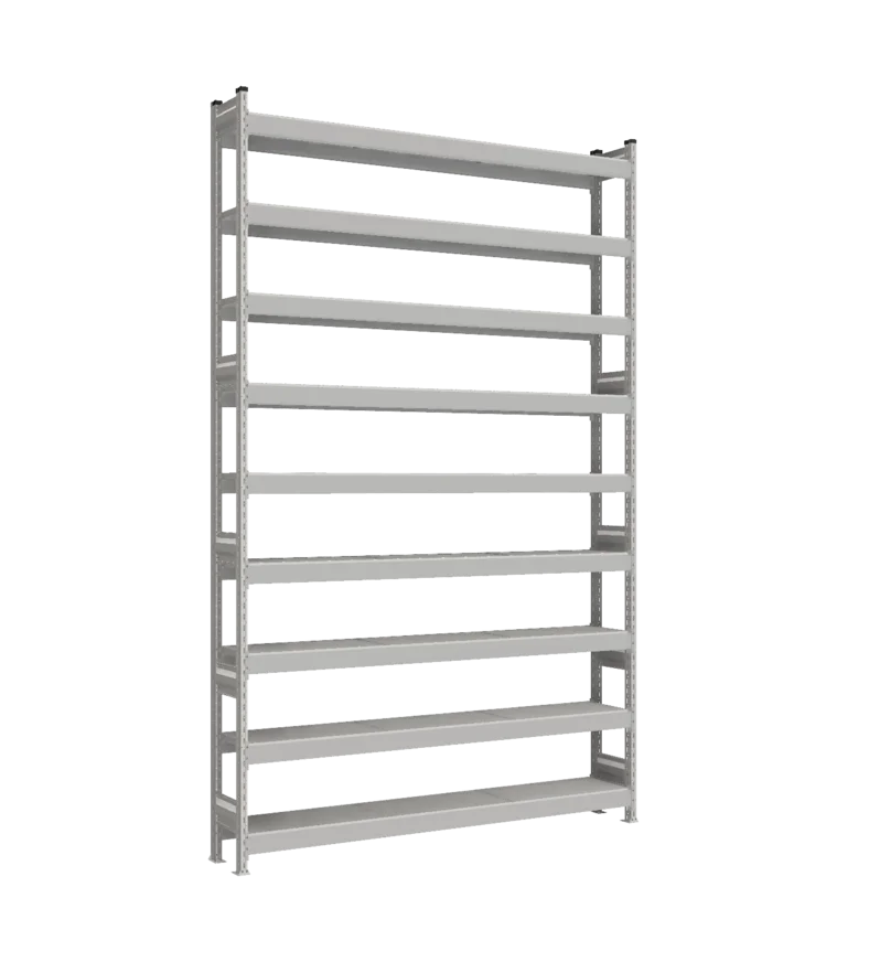 Стеллаж СТ-023 - Цинк - 3000 - 300 - 1800 - RAL 7038 - 9