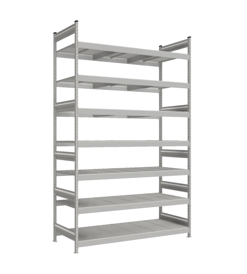 Стеллаж СТ-023 - Цинк - 3000 - 800 - 1800 - RAL 7038 - 7