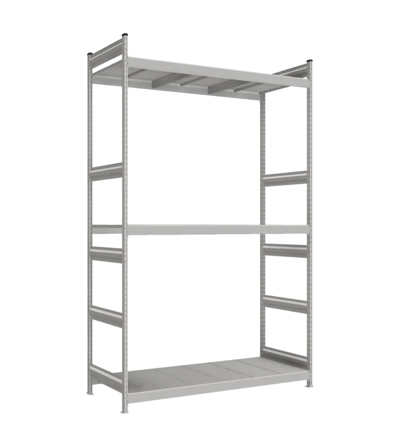 Стеллаж СТ-023 - Цинк - 3000 - 800 - 1800 - Цинк - 3