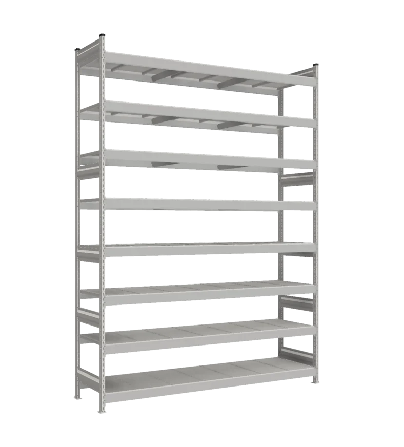 Стеллаж СТ-023 - Цинк - 3000 - 600 - 2100 - RAL 7038 - 8