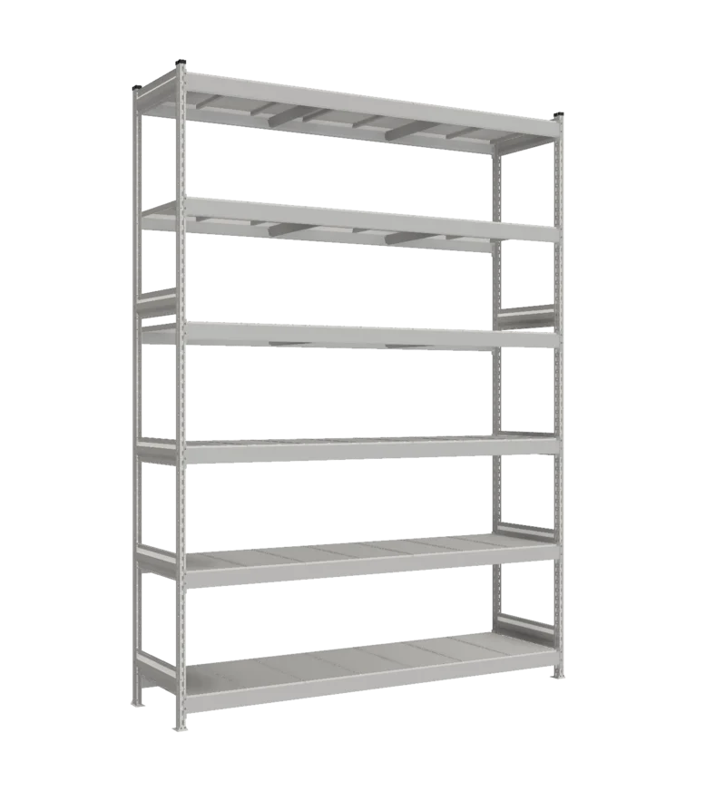 Стеллаж СТ-023 - Цинк - 3000 - 600 - 2100 - Цинк - 6