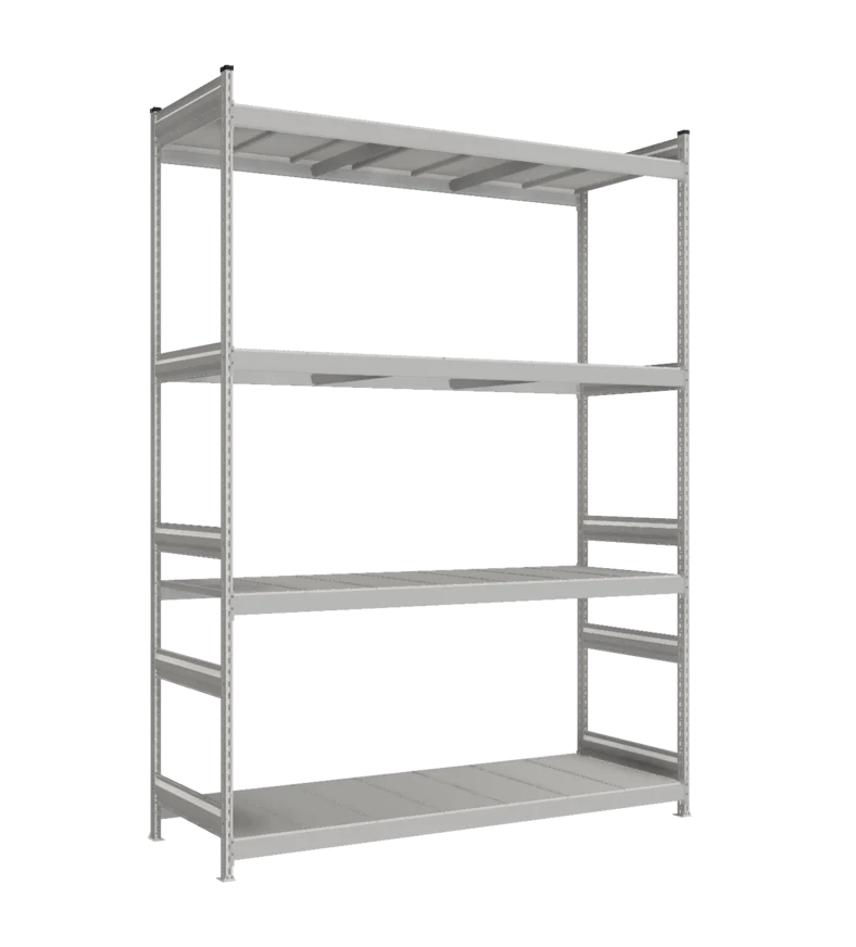 Стеллаж СТ-023 - Цинк - 3000 - 800 - 2100 - RAL 7038 - 4