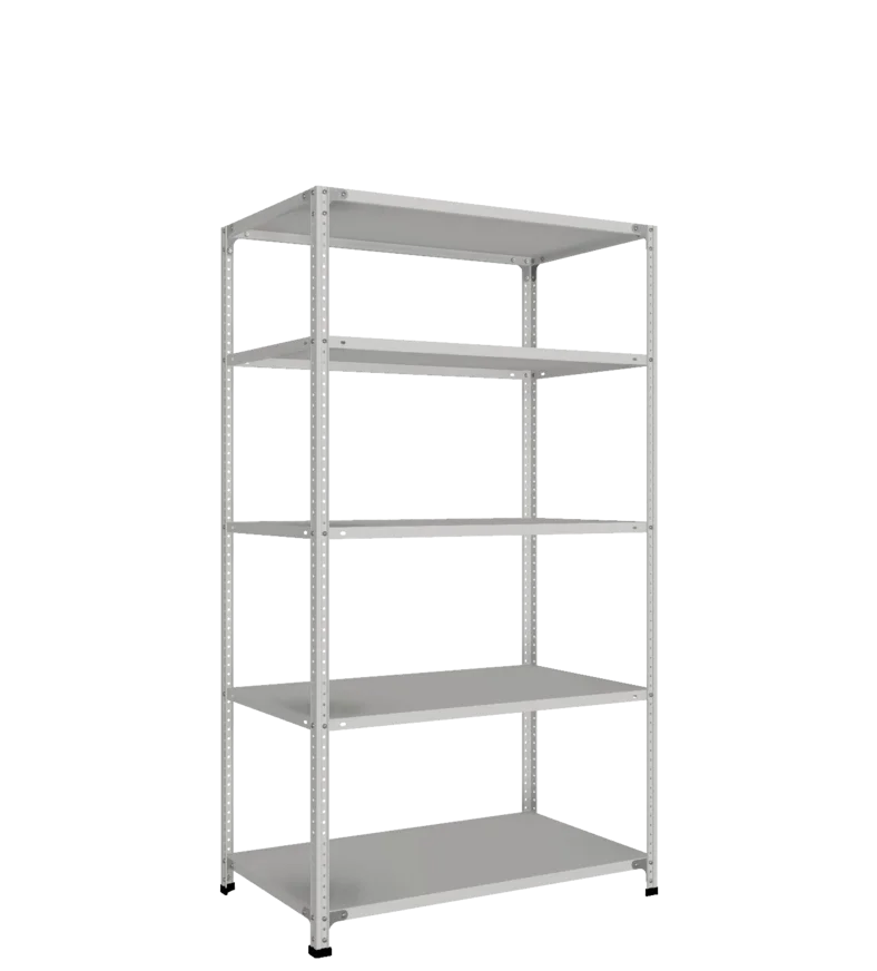 СТ-011 Стеллаж h1800х1000х600_5 полок _с 1 ребром жесткости