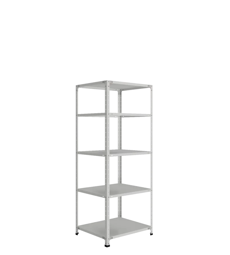 СТ-012 х 1800 х 700 х окрашен. х 600 х 5 полок х RAL 7038 х Без рёбер жёсткости