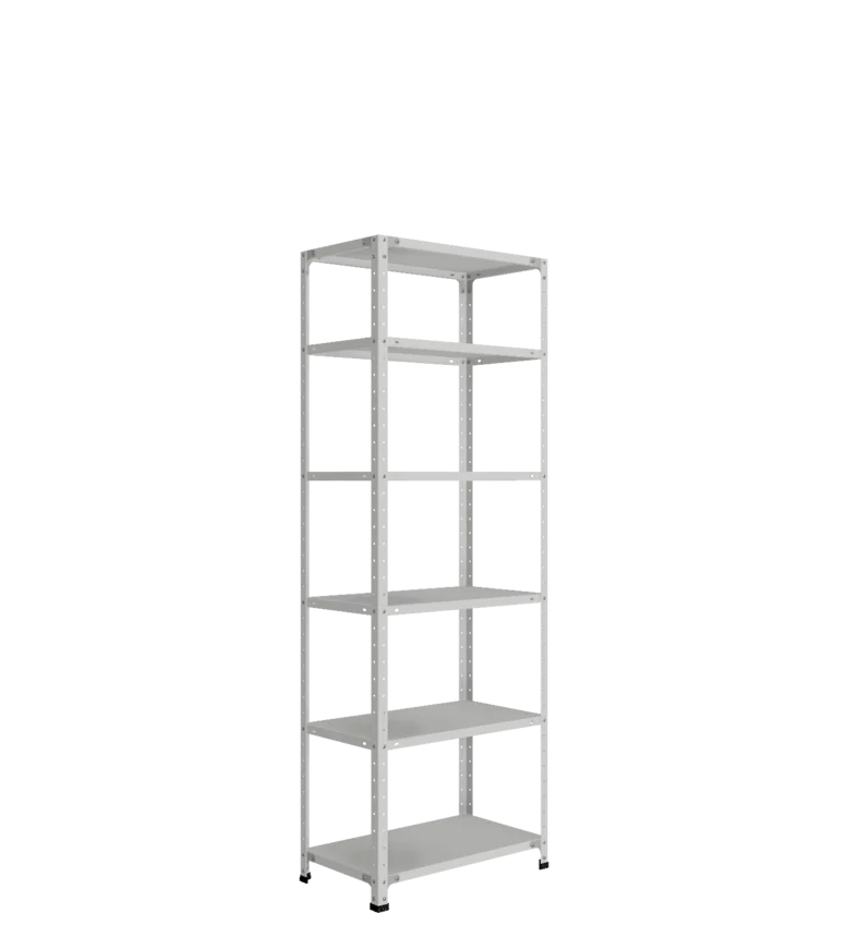 СТ-012 х 2000 х 700 х окрашен. х 400 х 6 полок х RAL 7038 х Без рёбер жёсткости