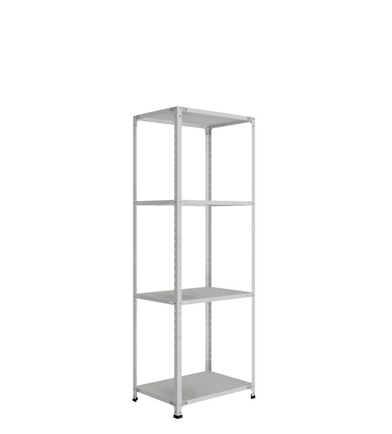 СТ-012 х 2000 х 700 х окрашен. х 500 х 4 полки х Цинк х Без рёбер жёсткости