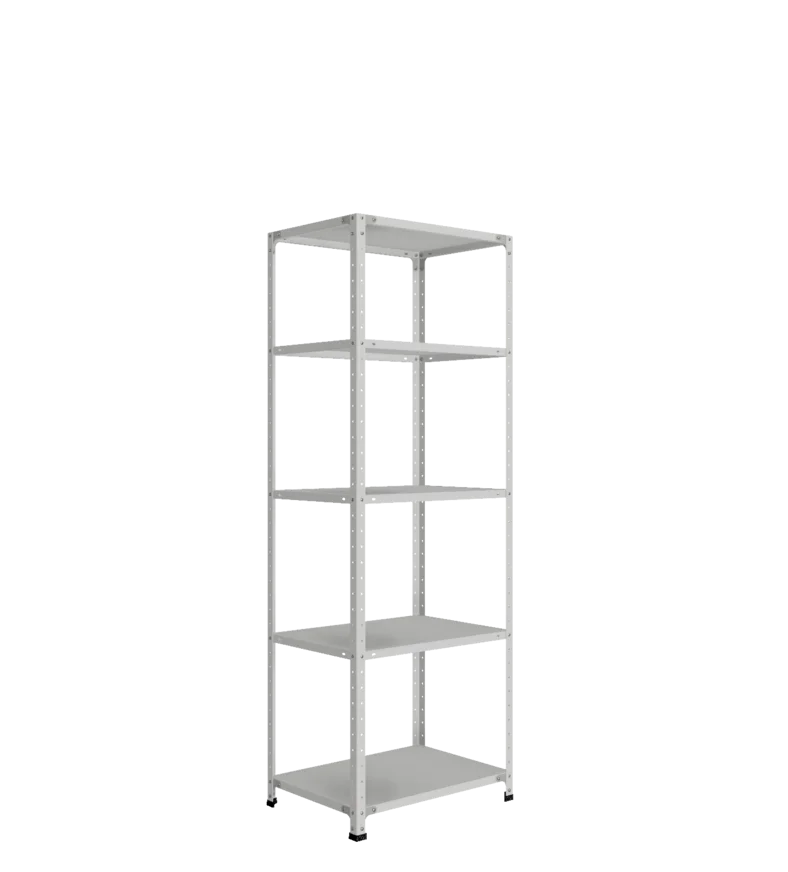 СТ-012 х 2000 х 700 х окрашен. х 500 х 5 полок х Цинк х Без рёбер жёсткости