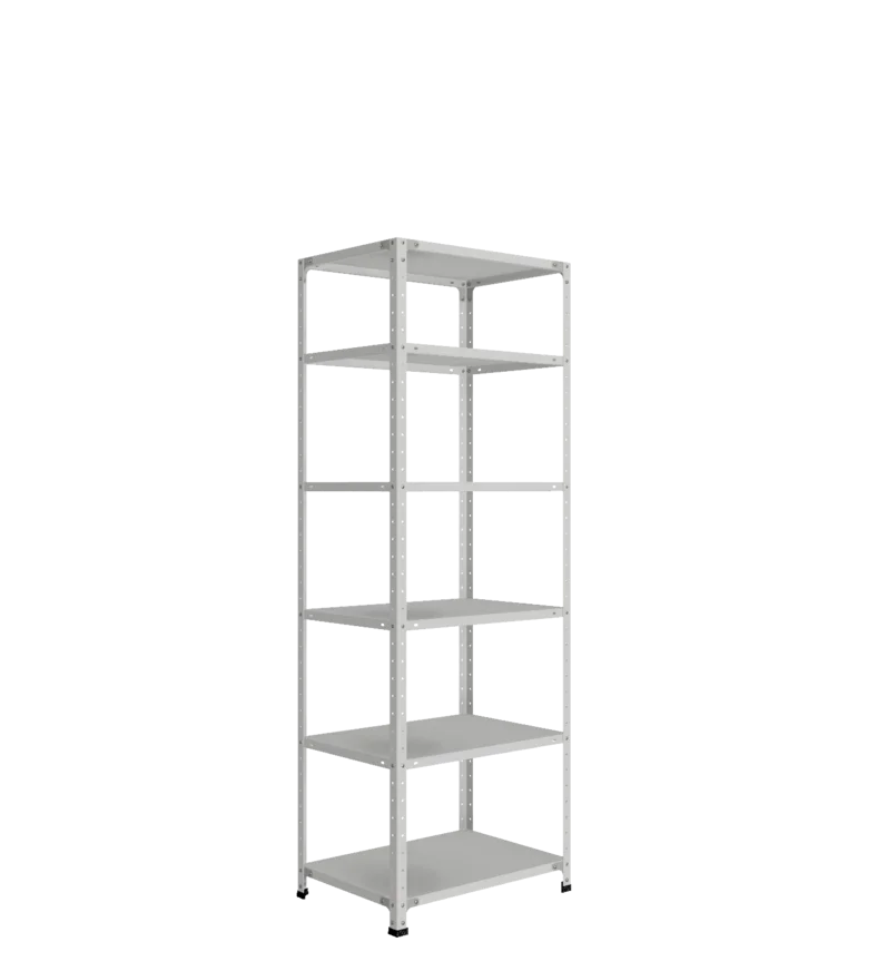 СТ-012 х 2000 х 700 х окрашен. х 500 х 6 полок х Цинк х Без рёбер жёсткости