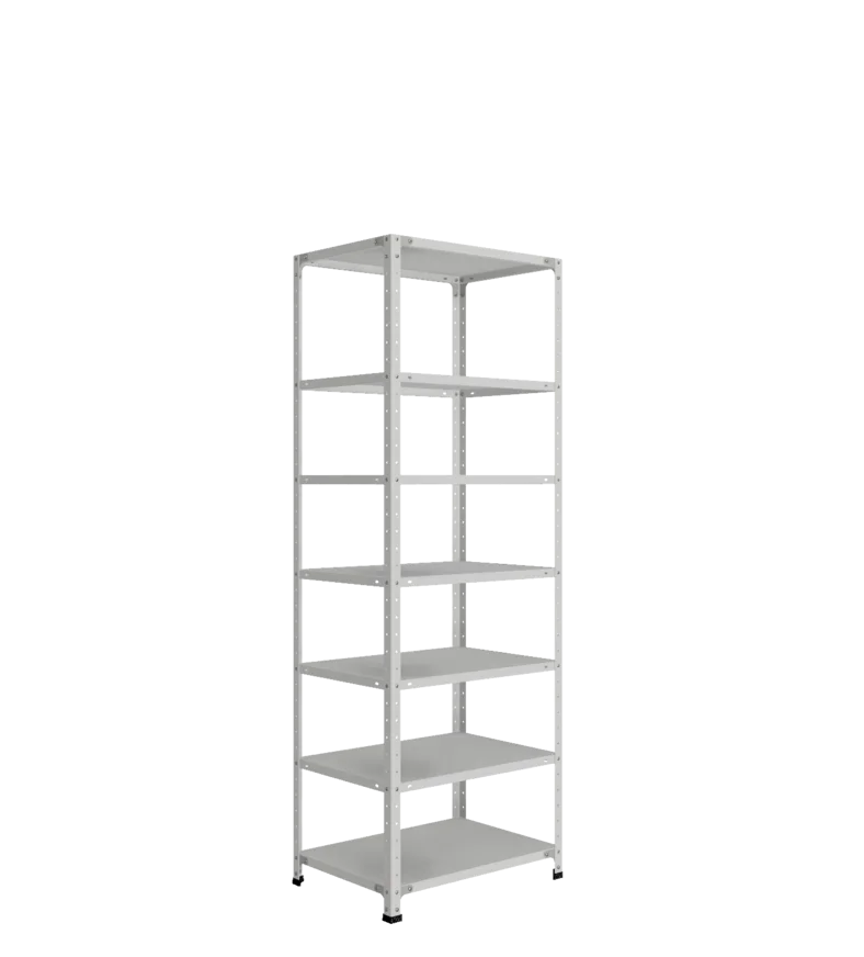 СТ-012 х 2000 х 700 х окрашен. х 500 х 7 полок х RAL 7038 х Без рёбер жёсткости