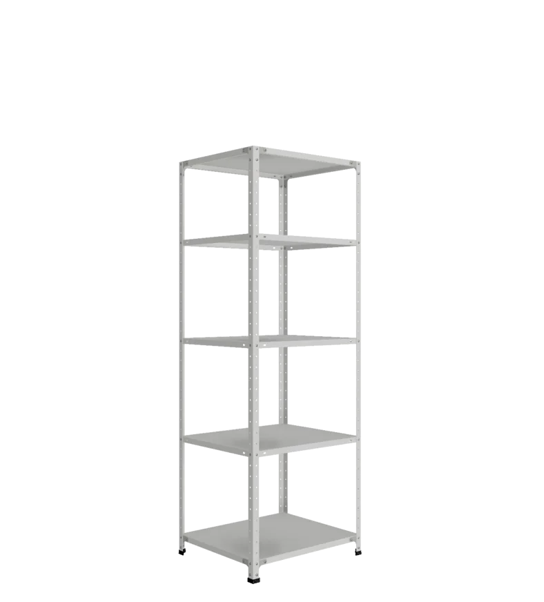 СТ-012 х 2000 х 700 х окрашен. х 600 х 5 полок х RAL 7038 х Без рёбер жёсткости