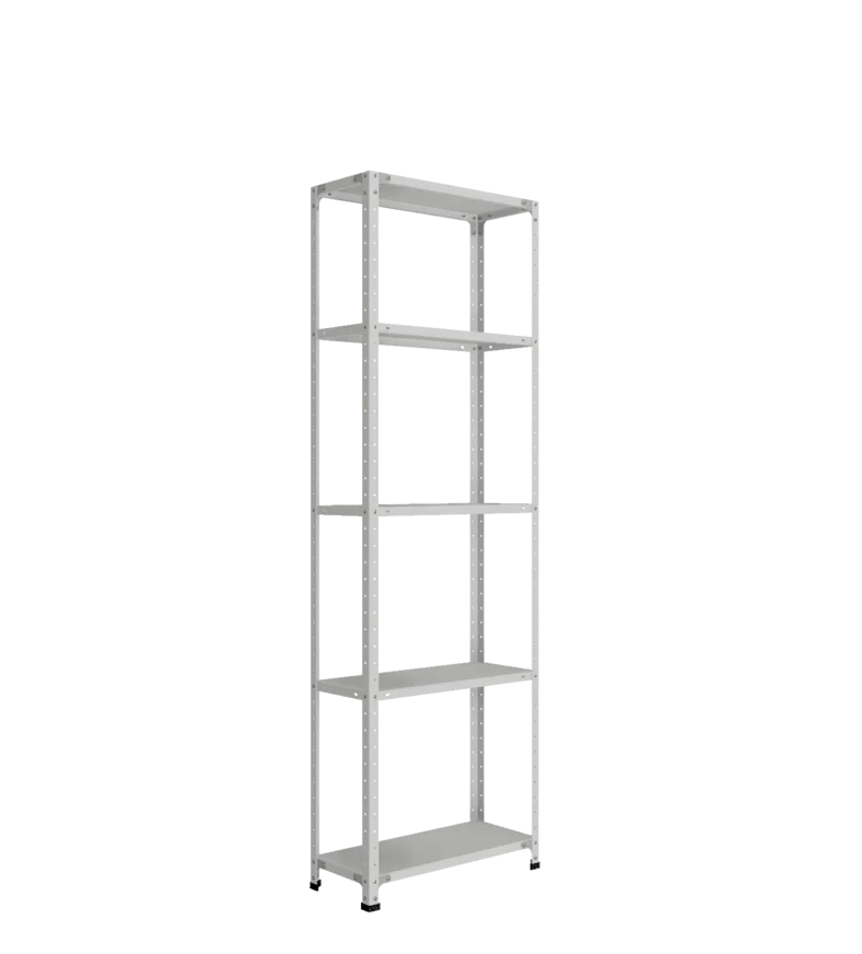 СТ-012 х 2200 х 700 х окрашен. х 300 х 5 полок х RAL 7038 х Без рёбер жёсткости