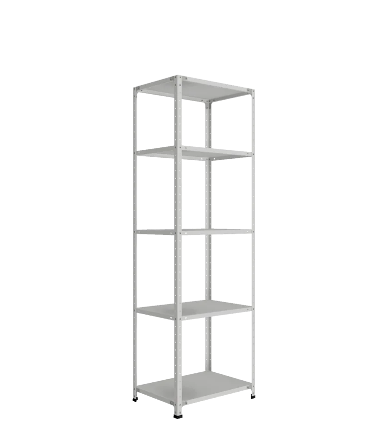 СТ-012 х 2200 х 700 х окрашен. х 500 х 5 полок х Цинк х Без рёбер жёсткости