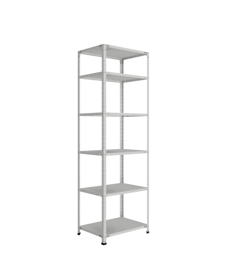 СТ-012 х 2200 х 700 х окрашен. х 500 х 6 полок х RAL 7038 х Без рёбер жёсткости