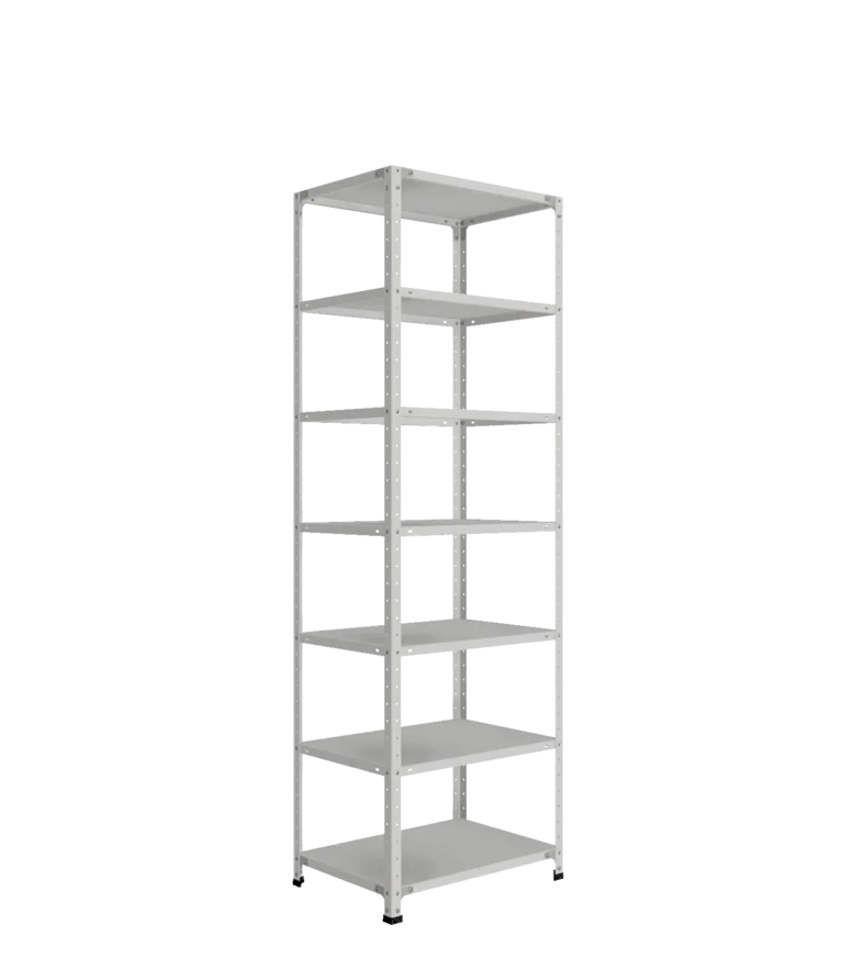 СТ-012 х 2200 х 700 х окрашен. х 500 х 7 полок х RAL 7038 х Без рёбер жёсткости