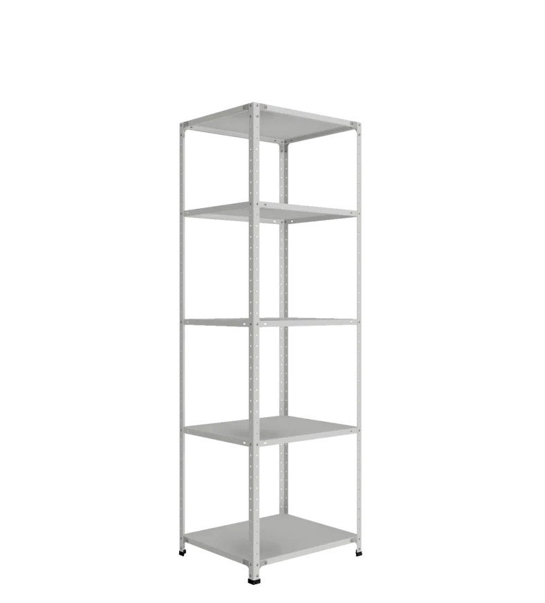 СТ-012 х 2200 х 700 х окрашен. х 600 х 5 полок х RAL 7038 х Без рёбер жёсткости