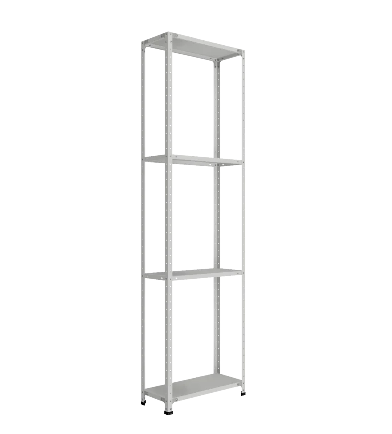 СТ-012 х 2500 х 700 х окрашен. х 300 х 4 полки х RAL 7038 х Без рёбер жёсткости