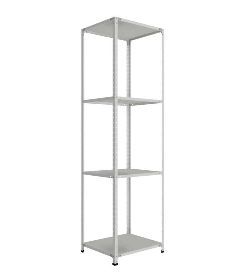 СТ-012 х 2500 х 700 х окрашен. х 600 х 4 полки х RAL 7038 х Без рёбер жёсткости