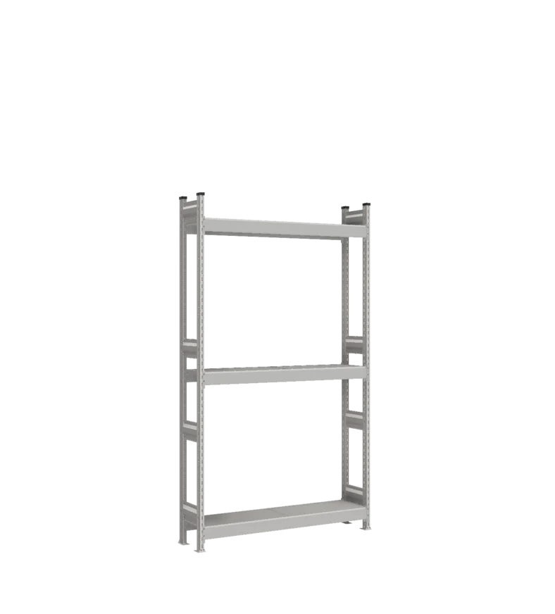 Стеллаж СТ-023 - RAL 7038 - 2200 - 300 - 1200 - RAL 7038 - 3