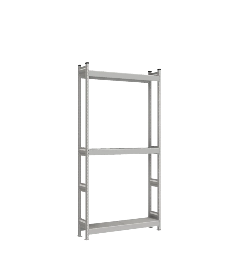 Стеллаж СТ-023 - RAL 7038 - 2500 - 300 - 1200 - RAL 7038 - 3