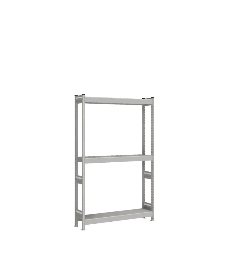 Стеллаж СТ-023 - Цинк - 2000 - 300 - 1200 - RAL 7038 - 3