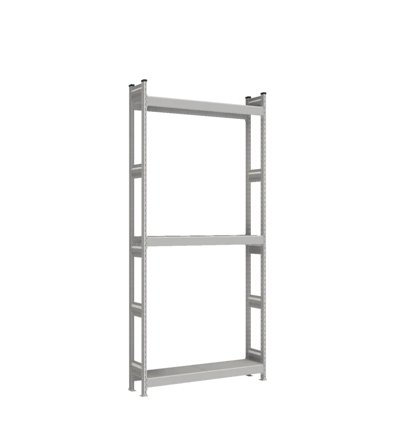 Стеллаж СТ-023 - RAL 7038 - 2700 - 300 - 1200 - Цинк - 3