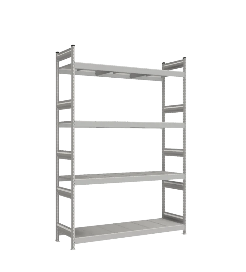 Стеллаж СТ-023 - RAL 7038 - 2700 - 600 - 1800 - Цинк - 4