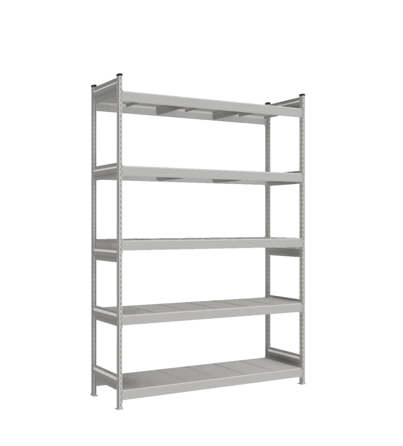 Стеллаж СТ-023 - RAL 7038 - 2700 - 600 - 1800 - Цинк - 5