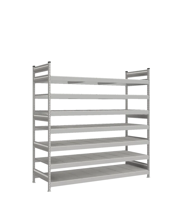 Стеллаж СТ-023 - Цинк - 2200 - 800 - 2100 - RAL 7038 - 7