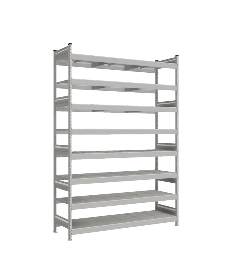 Стеллаж СТ-023 - Цинк - 2700 - 600 - 1800 - Цинк - 8