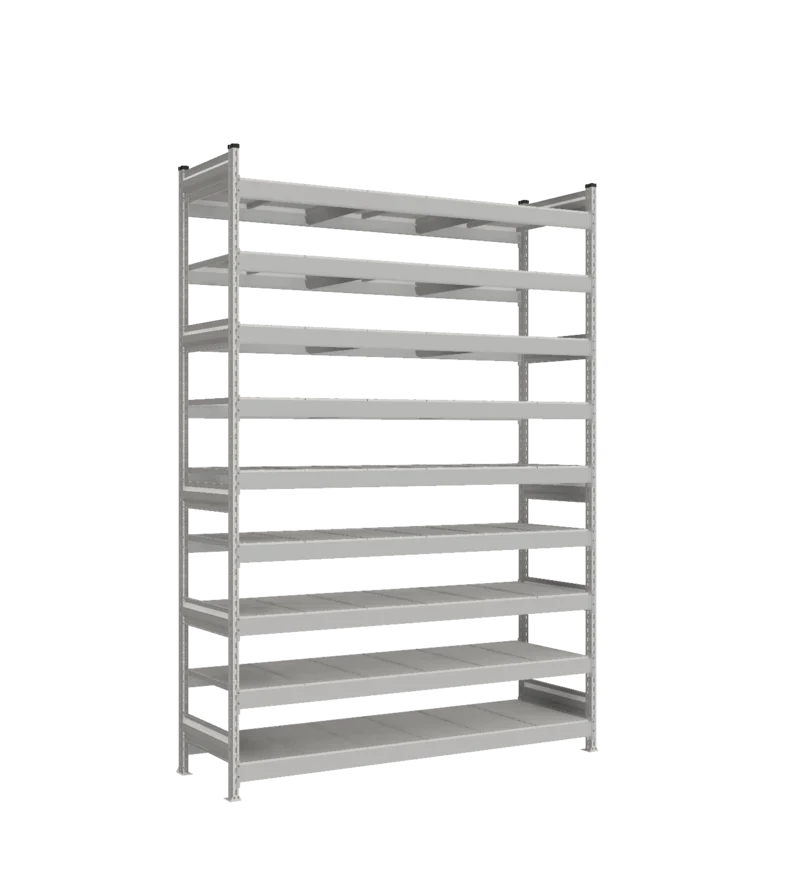Стеллаж СТ-023 - Цинк - 2700 - 600 - 1800 - Цинк - 9