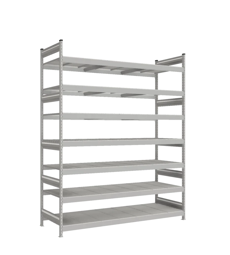 Стеллаж СТ-023 - Цинк - 2700 - 800 - 2100 - RAL 7038 - 7