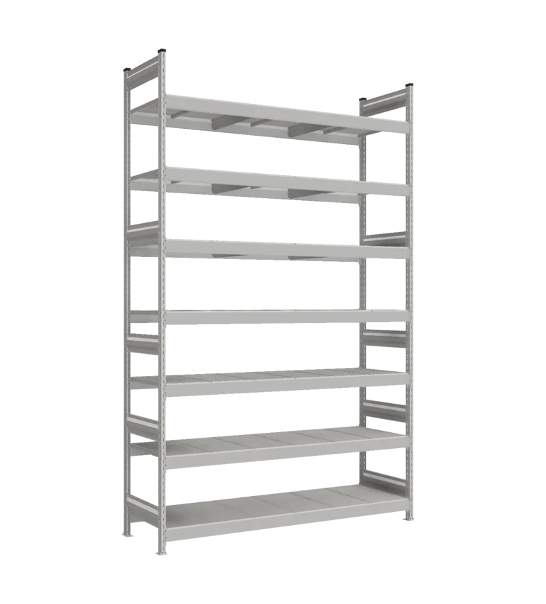 Стеллаж СТ-023 - Цинк - 3000 - 600 - 1800 - Цинк - 7