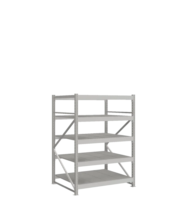 СТ-051 Стеллаж_1800/1050/1200 полки цинк_5 ярусов