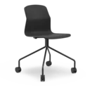 LOVKO Стул на колесиках (крестовина), RAL 9005 Муар Черный