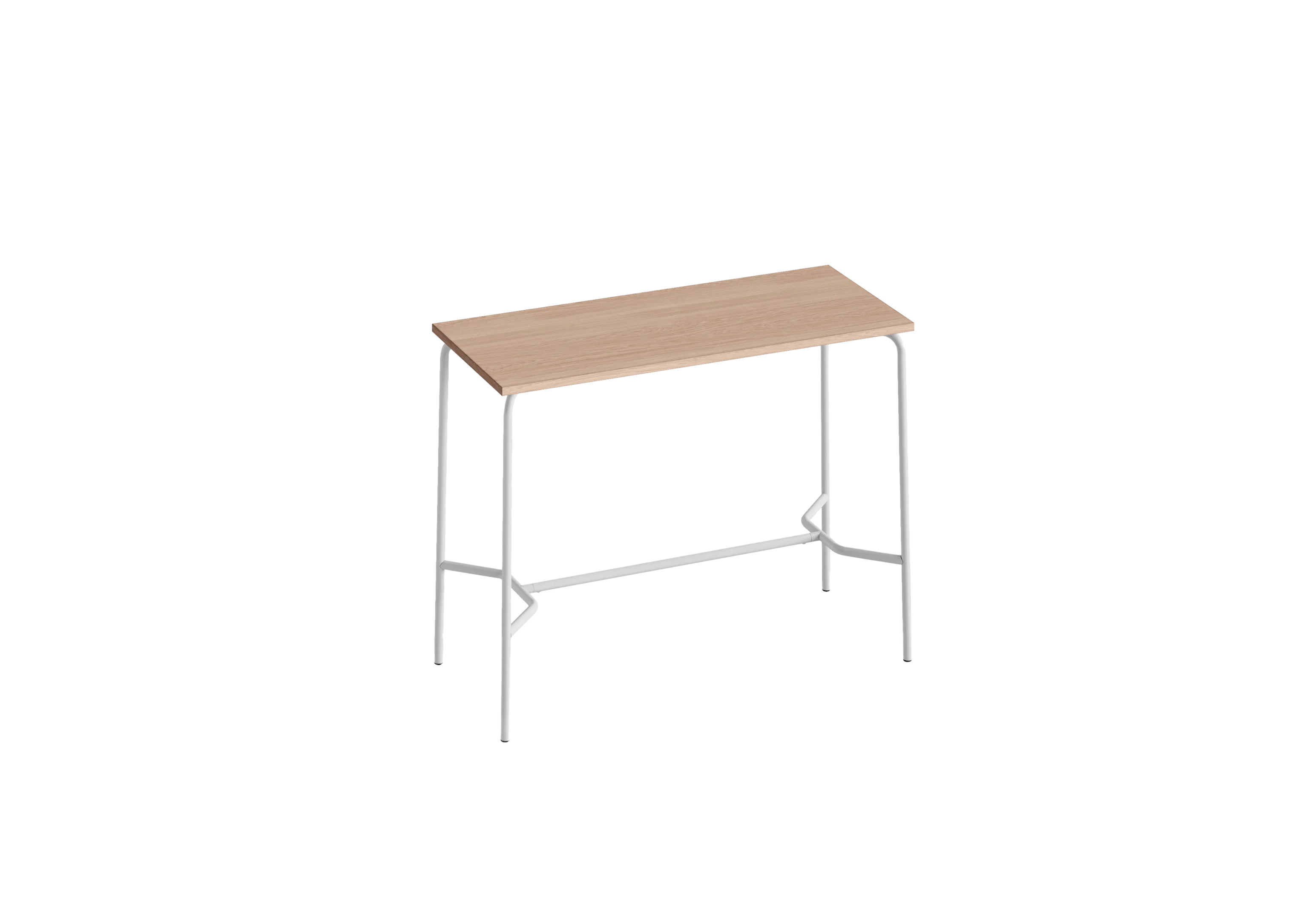 Стол барный GIBKO прямоугольный 120х60 RAL 9016 Акация Лэйклэнд