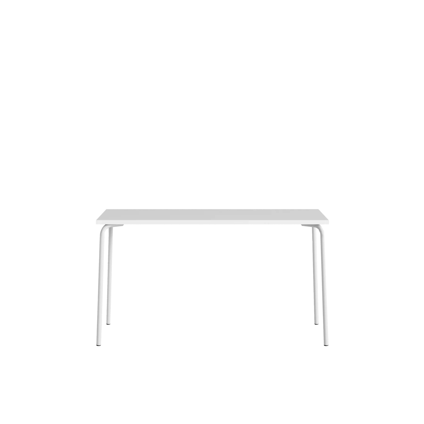 Стол прямоугольный GIBKO 140х60 RAL 9016, Белый премиум