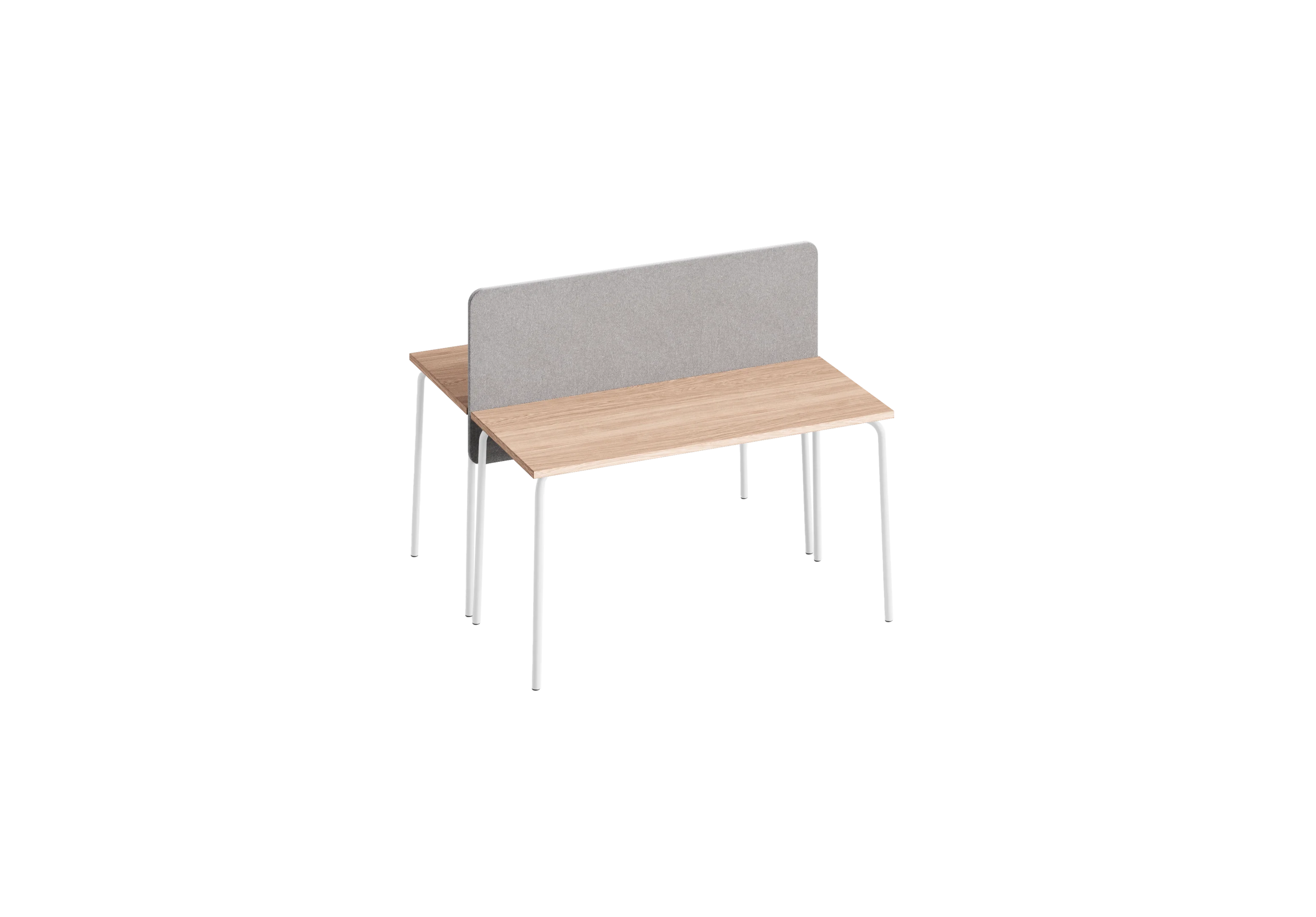 Рабочая станция GIBKO PC-1 RAL 9016, Акация Лэйклэнд