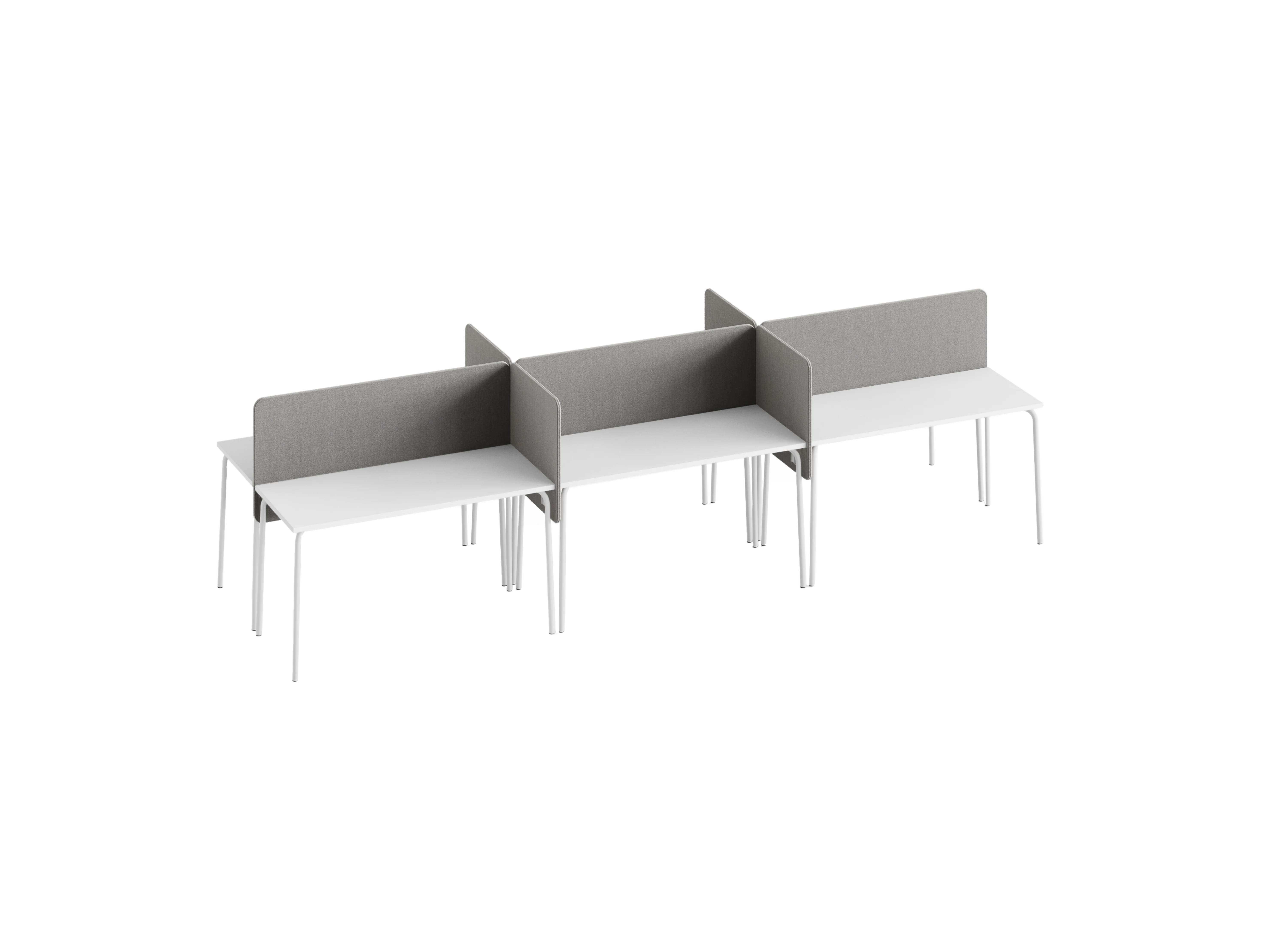 Рабочая станция GIBKO PC-3 RAL 9016, Белый премиум