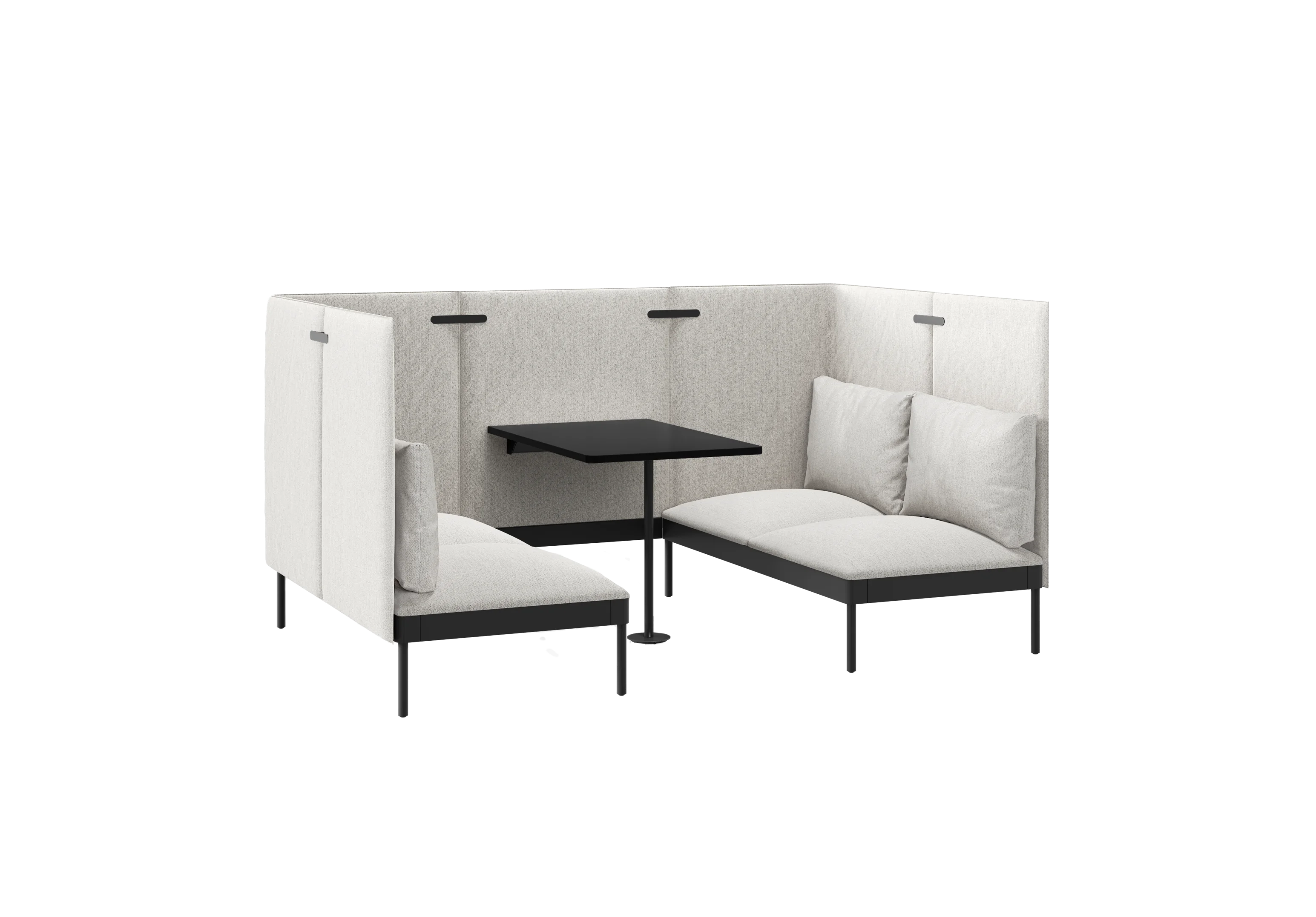  Кабина 4-местная открытая со столиком NAURA, 502-a002