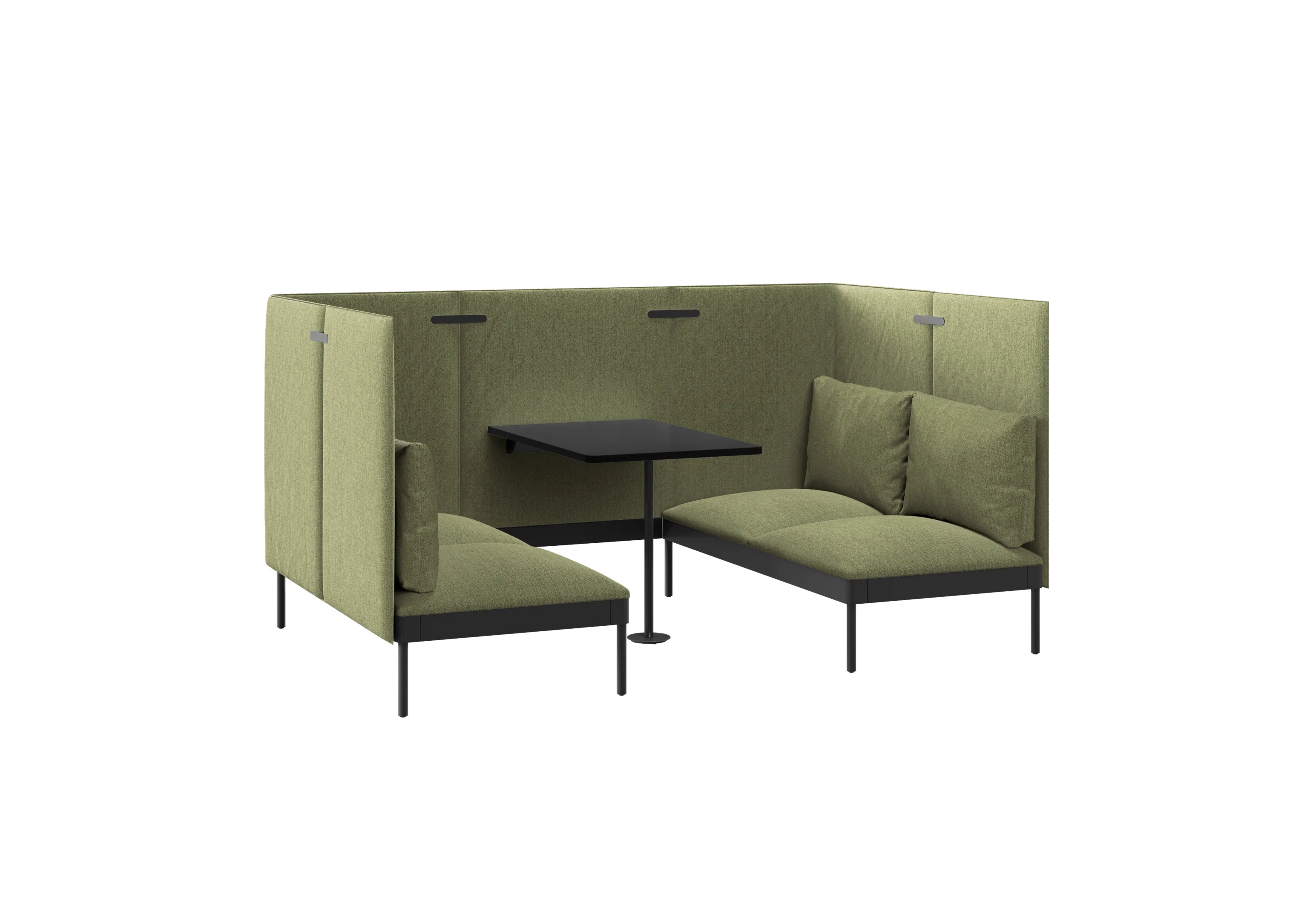  Кабина 4-местная открытая со столиком NAURA, 502-a012