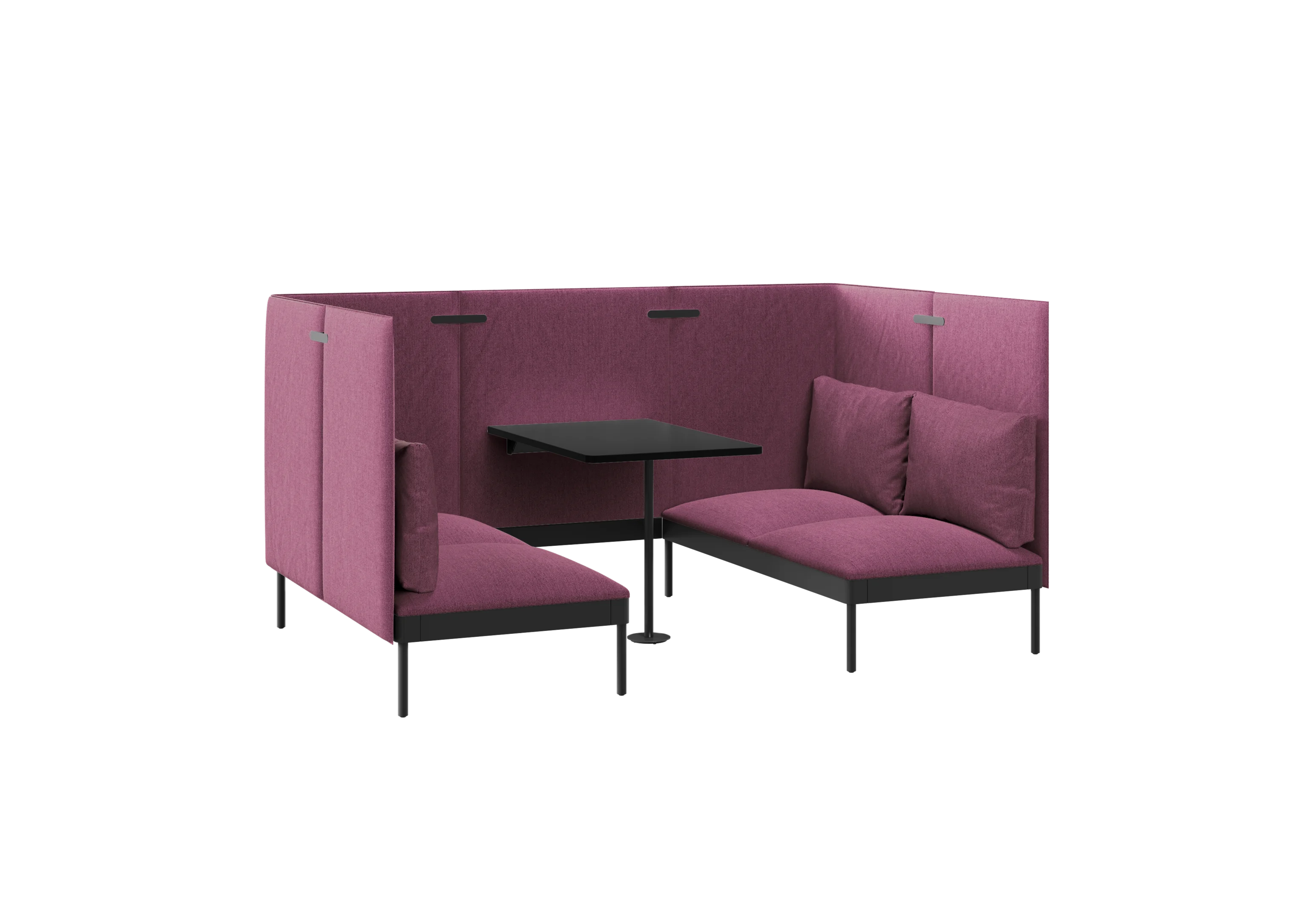  Кабина 4-местная открытая со столиком NAURA, 502-a023