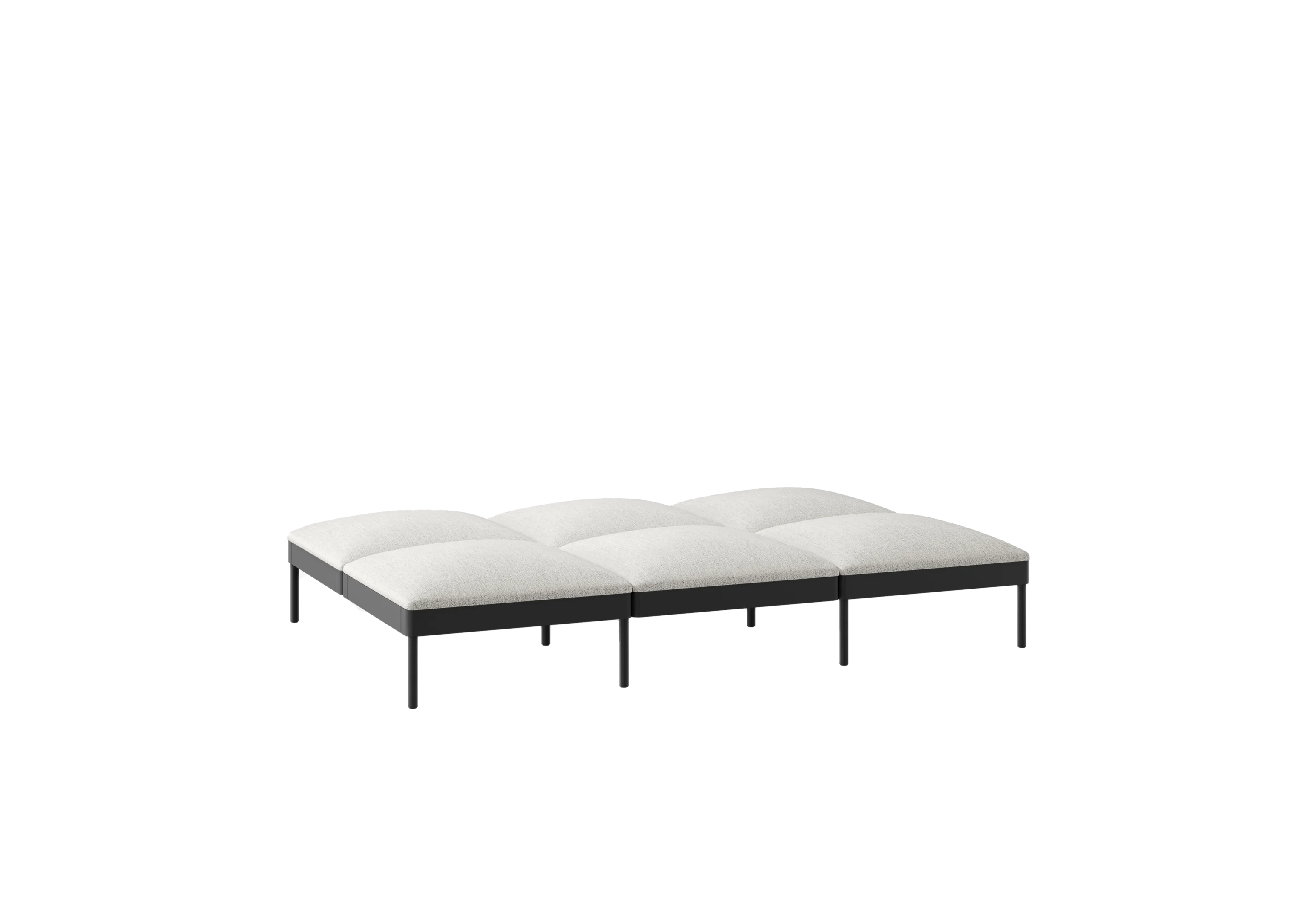 Скамья 6-местная NAURA, 502-a002