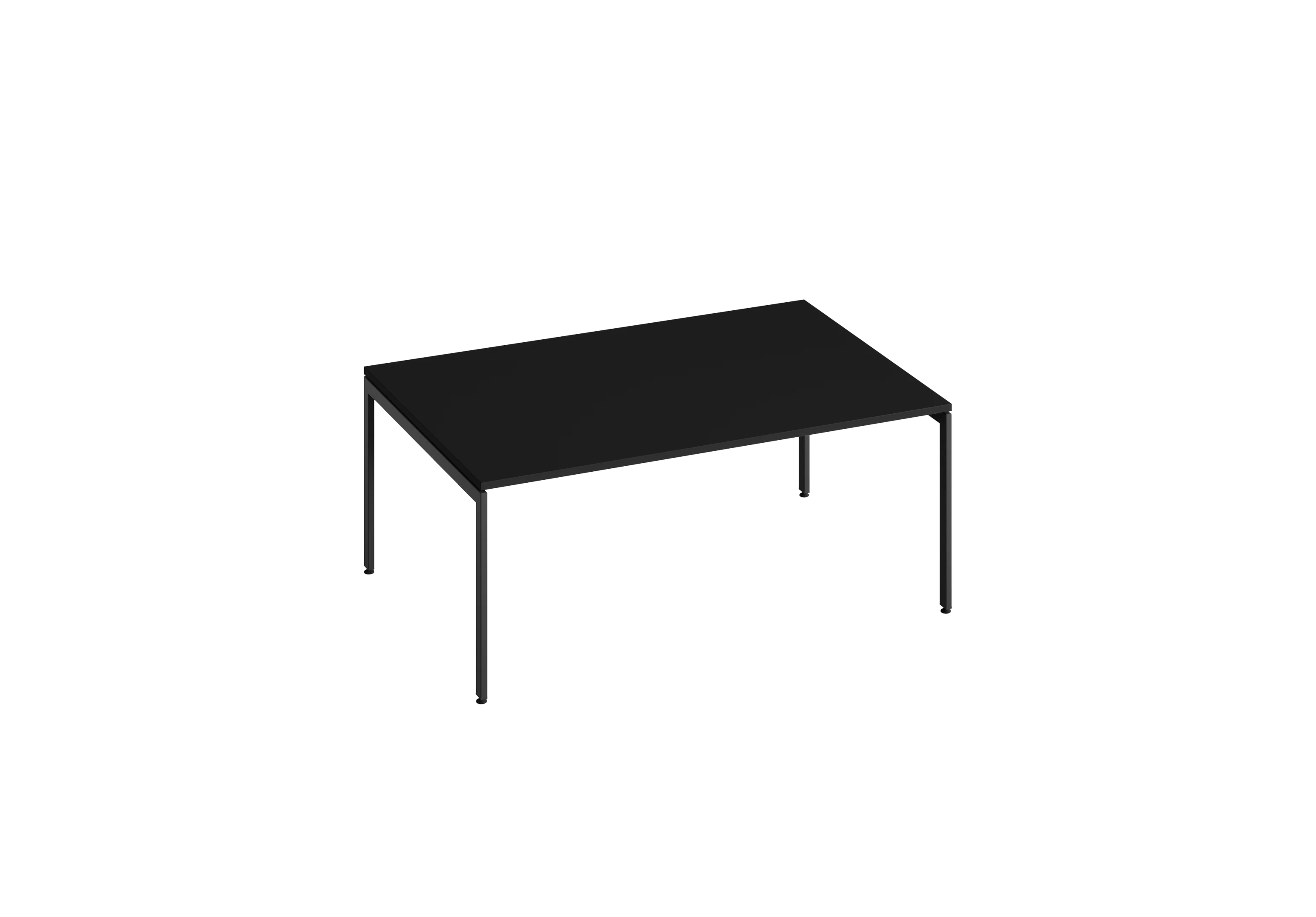 Переговорный стол D.SYS ПС-180х120 RAL 9005, Муар чёрный