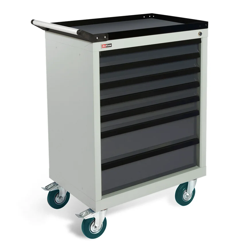 Тележка инструментальная ДиКом TS-950.07 (Серая)