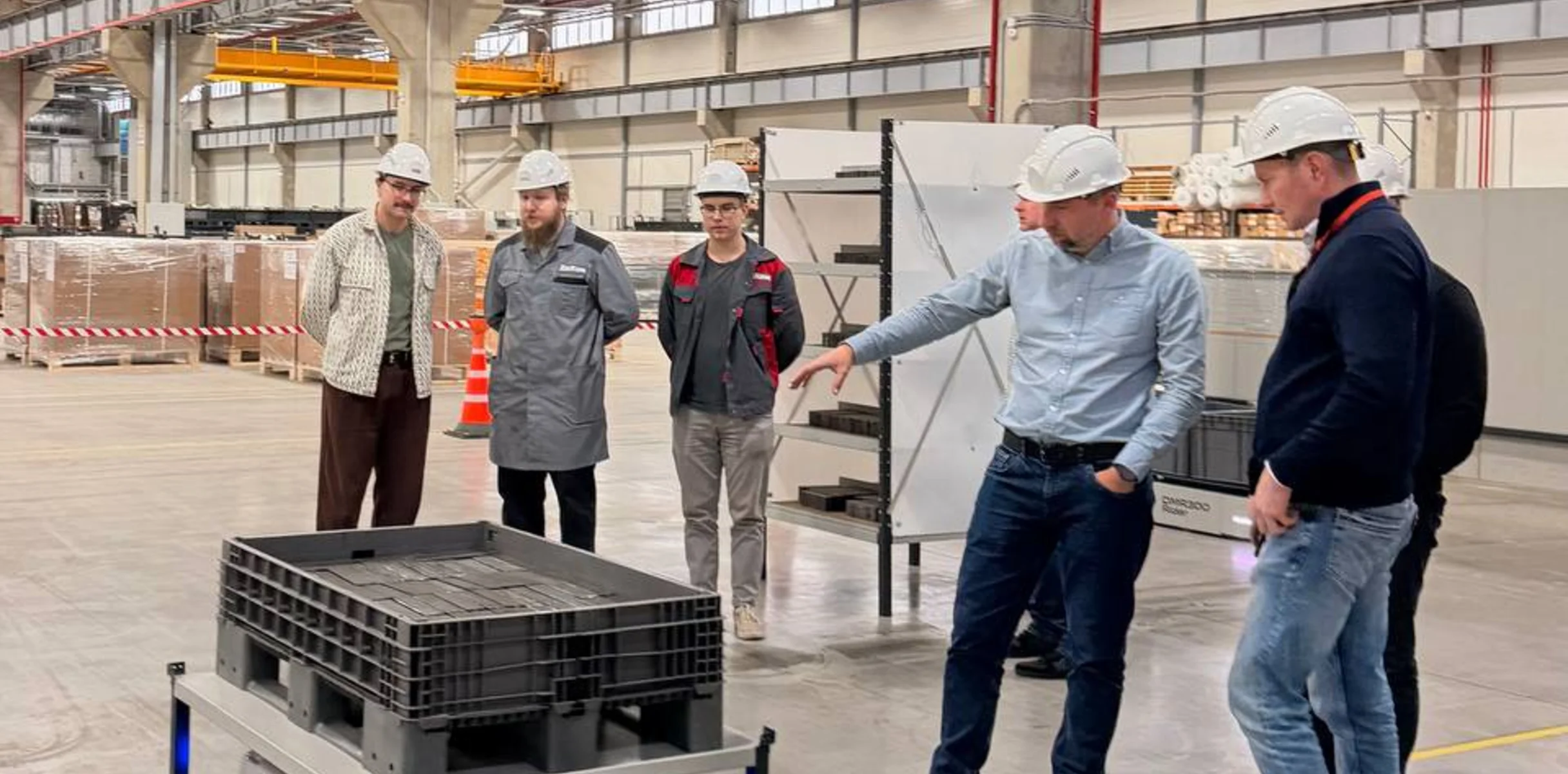 Экскурсия на производство и полигон для команды Магнит