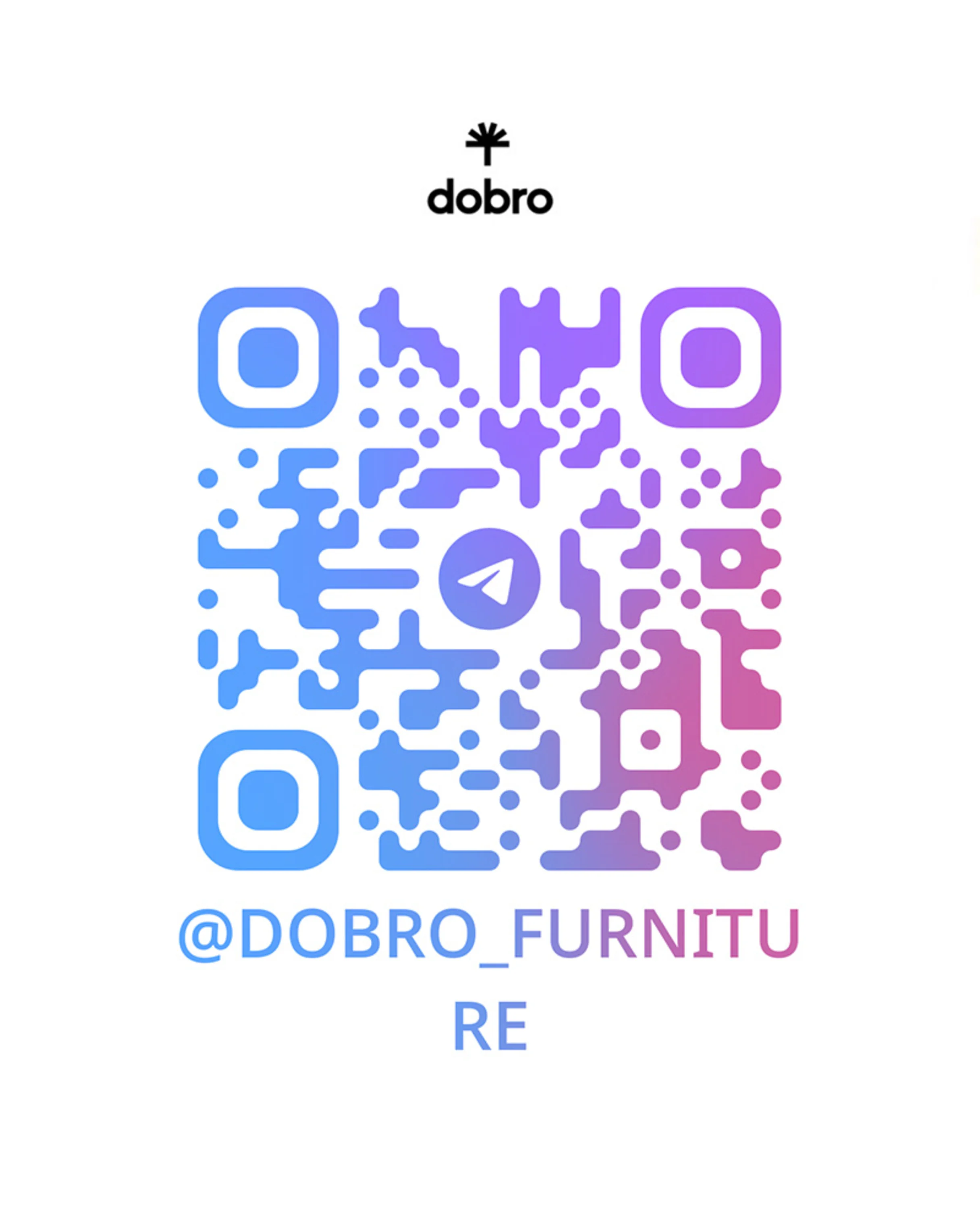 <p>Благодарим всех, кто заглянул на стенд dobro на SUPERMETALL WINTER MARKET!<br />Нам было приятно провести этот день вместе с вами и создать новогоднее настроение.<br /><br />Надеемся, наши предсказания принесли вам радость и вдохновение.<br /><br />Результаты розыгрыша призов мы объявили в нашем телеграм-канале <a href="https://t.me/dobro_furniture">https://t.me/dobro_furniture</a><br /><br />1 место<br />Дизайнерский стол D.sys с тумбой Pumba<br /><br />2 место<br />Четыре победителя получат стул Lovko<br /><br />3 место<br />Три человека получат скидку 15% на всю продукцию dobro.</p>